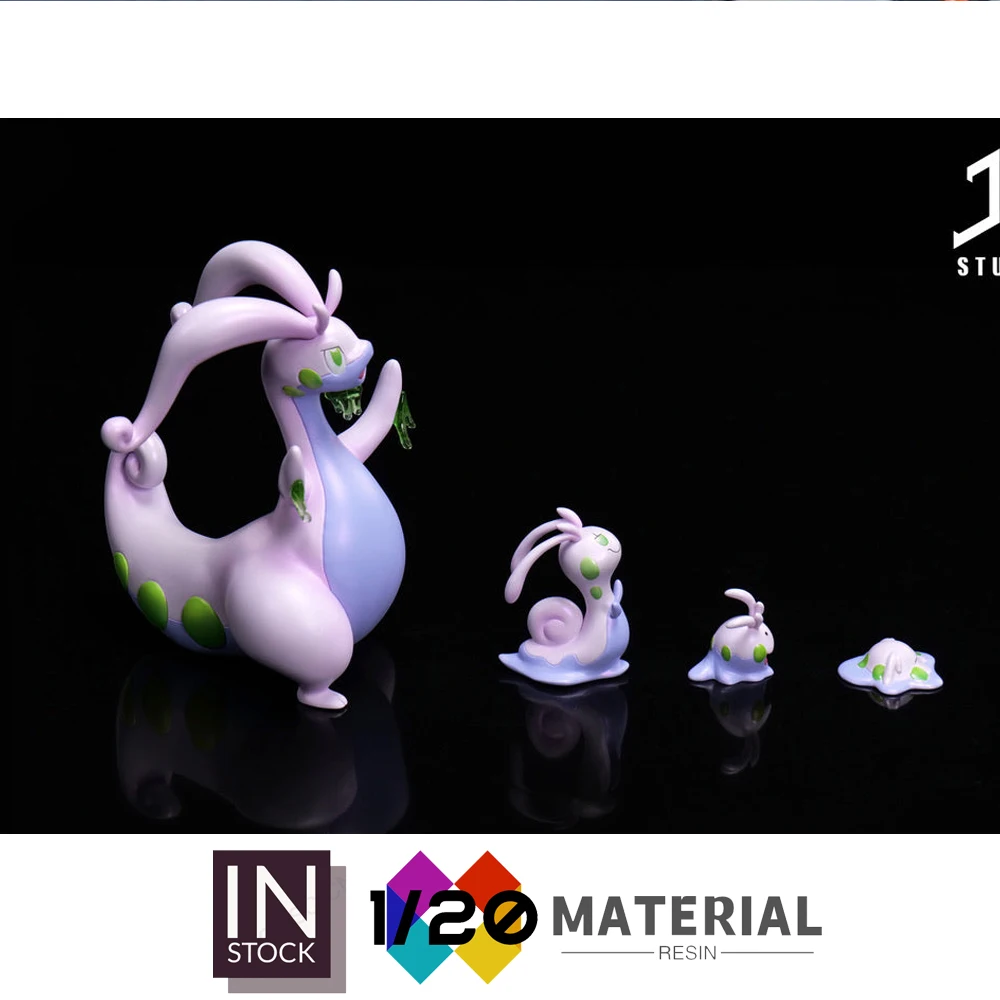 [En stock] Monde à l'échelle de résine 1/20 [JB] - Goomy & Sliggoo & Goodra [Split RE-MENT]
