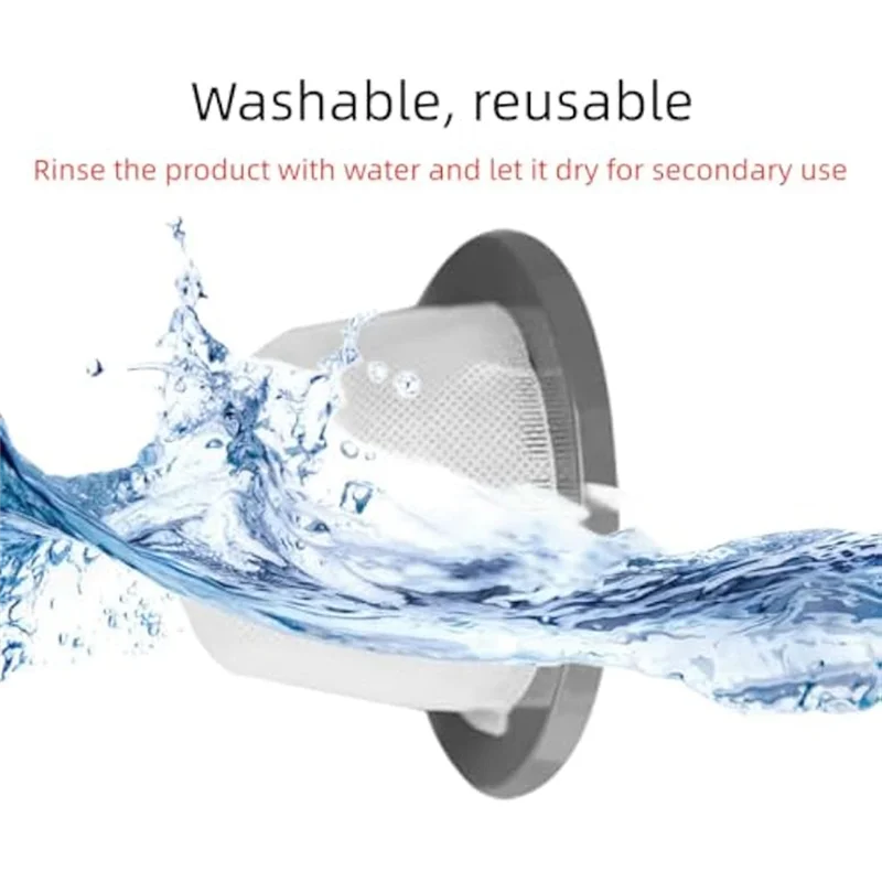 SANQ 8Pack 2033 Filtro de vácuo para Bissell Featherweight Stick Leve Vácuo sem saco 20331 20333 20334 20336 20339 2033M Par