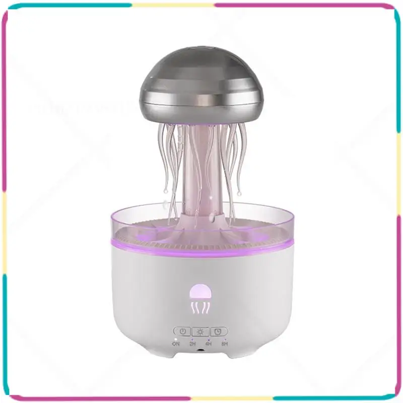 

B13C Диффузор для ароматерапии медузы, 320 мл, увлажнитель эфирного масла, вилка европейского стандарта, идеально подходит для йоги, спальни, офиса