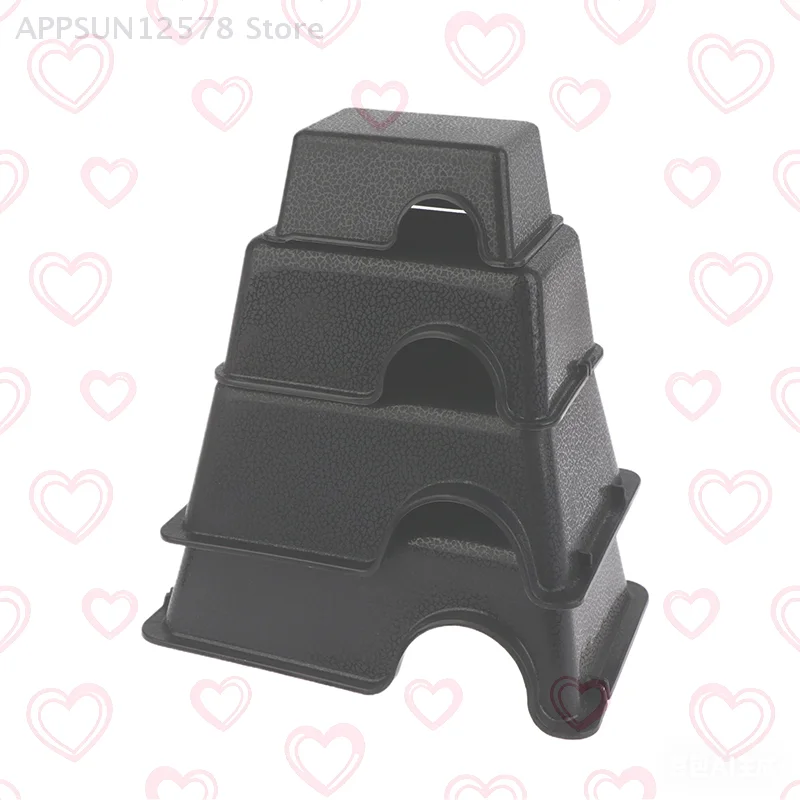 

Черная коробка для скрытия рептилий для мелких животных; Идеально подходит для гекконов, змей, пауков, ящериц и насекомых.