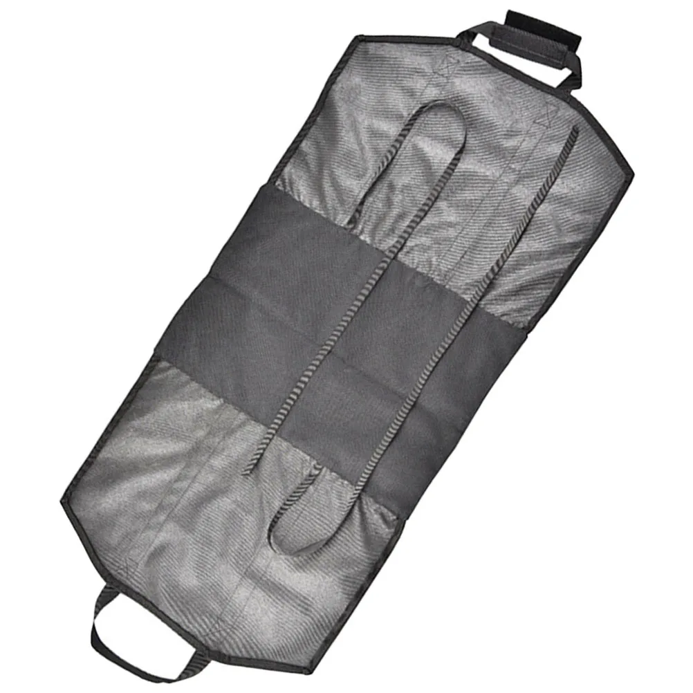 

1pc Heavy Duty Firewood Carrier Bag Large Capacity Outdoor Storage For Camping Log Transport Wood Holder Tote Reusable