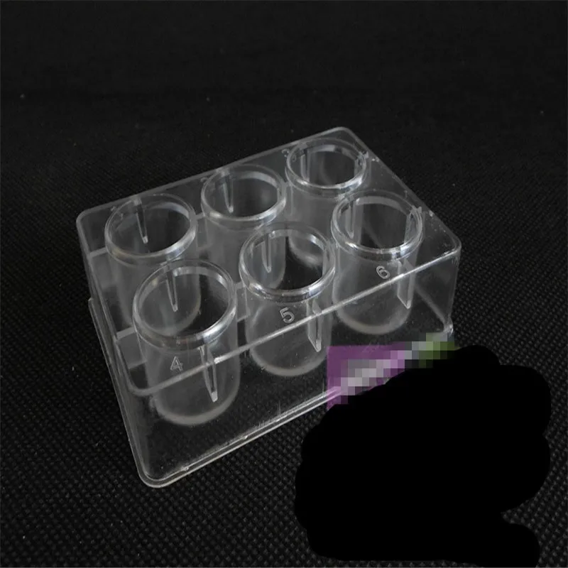 1pc plastic well plate with 6 holes  Porous well plate  Chemistry experiment equipment teaching instrument