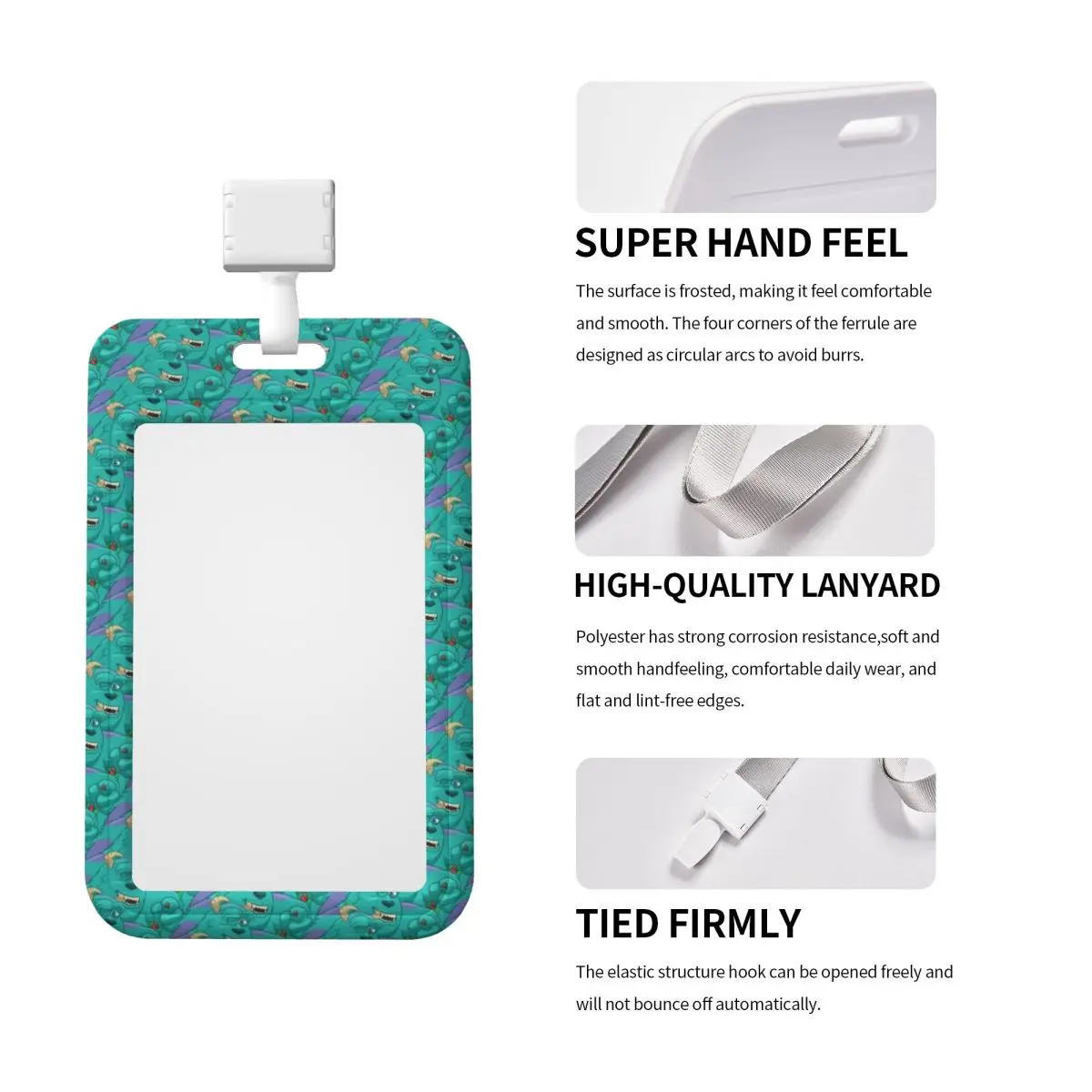 Custom Neck Lanyard Card Holder Monsters University Card Badge Holder For Subway Card Lanyard Credential Badge Holder Factories