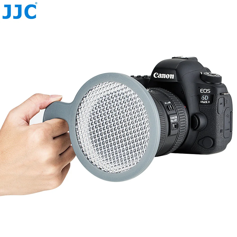 JJC White Balance Filter 95mm Hand-Held Gray Grey Cards Color Correction Checker for Canon Nikon Camera Photography Accessories