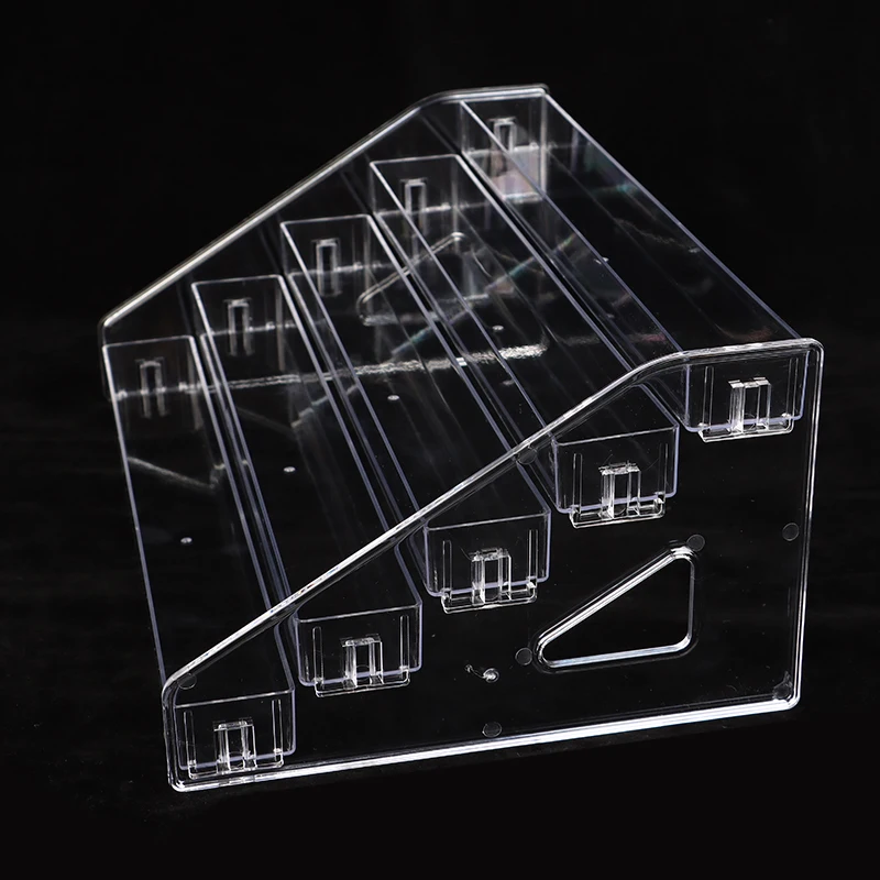 1Pc 3/4/5/6/7 層マニキュアディスプレイスタンドクリア化粧品ディスプレイラックホルダーエッセンシャルオイルボトルオーガナイザー収納