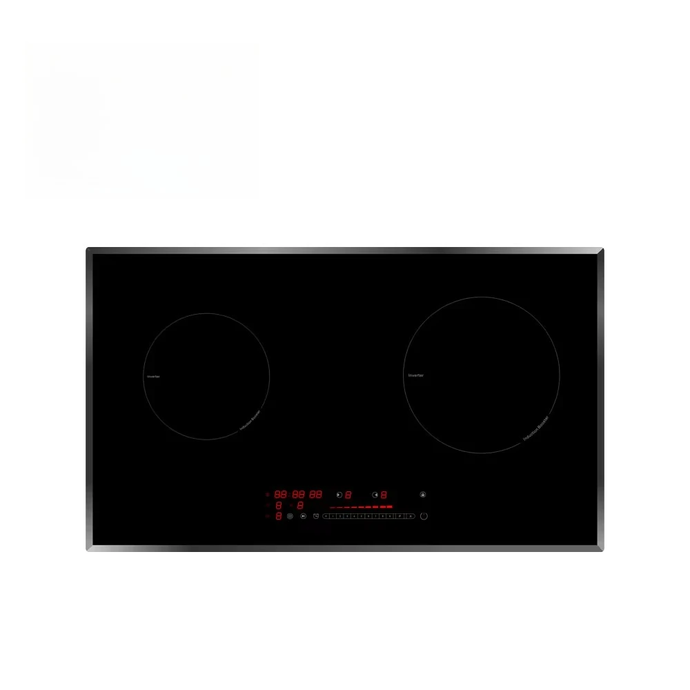 Chinese Original Design Manufacturer Shenzhen H-one Half Bridge Induction Technology 2 Plate Built in Induction Cooktop