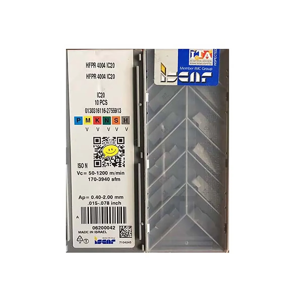 100% Original HFPR3003/HFPR4004 IC808 Carbide Threading Inserts for CNC Turning