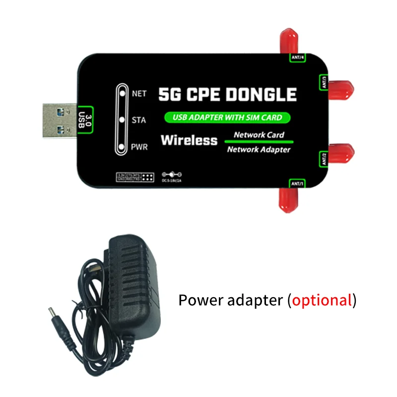 USB-Anschluss 5G CPE Dongle 5G-Modem mit SIM-Steckplatz
