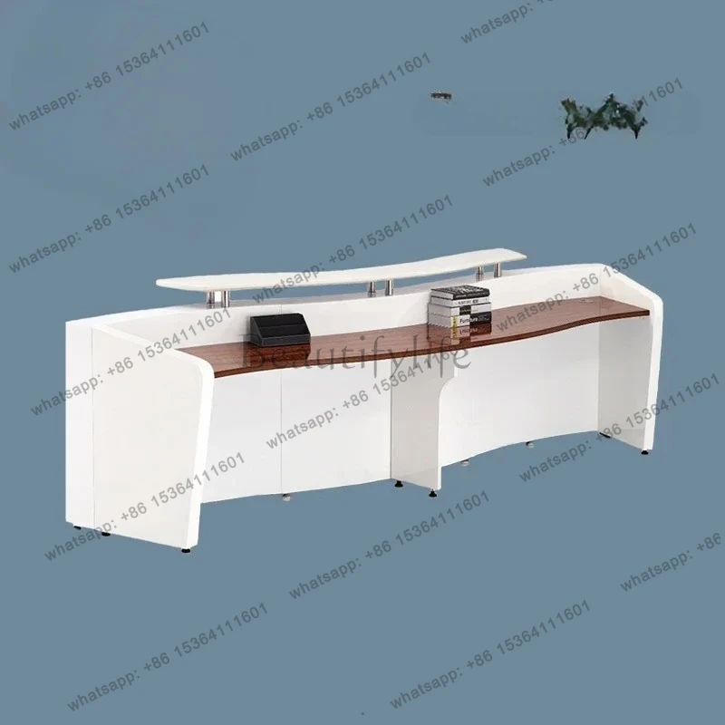 

09ashion Reception Reception Baffle Screen Company Mobili per ufficio Designer ashion Premium