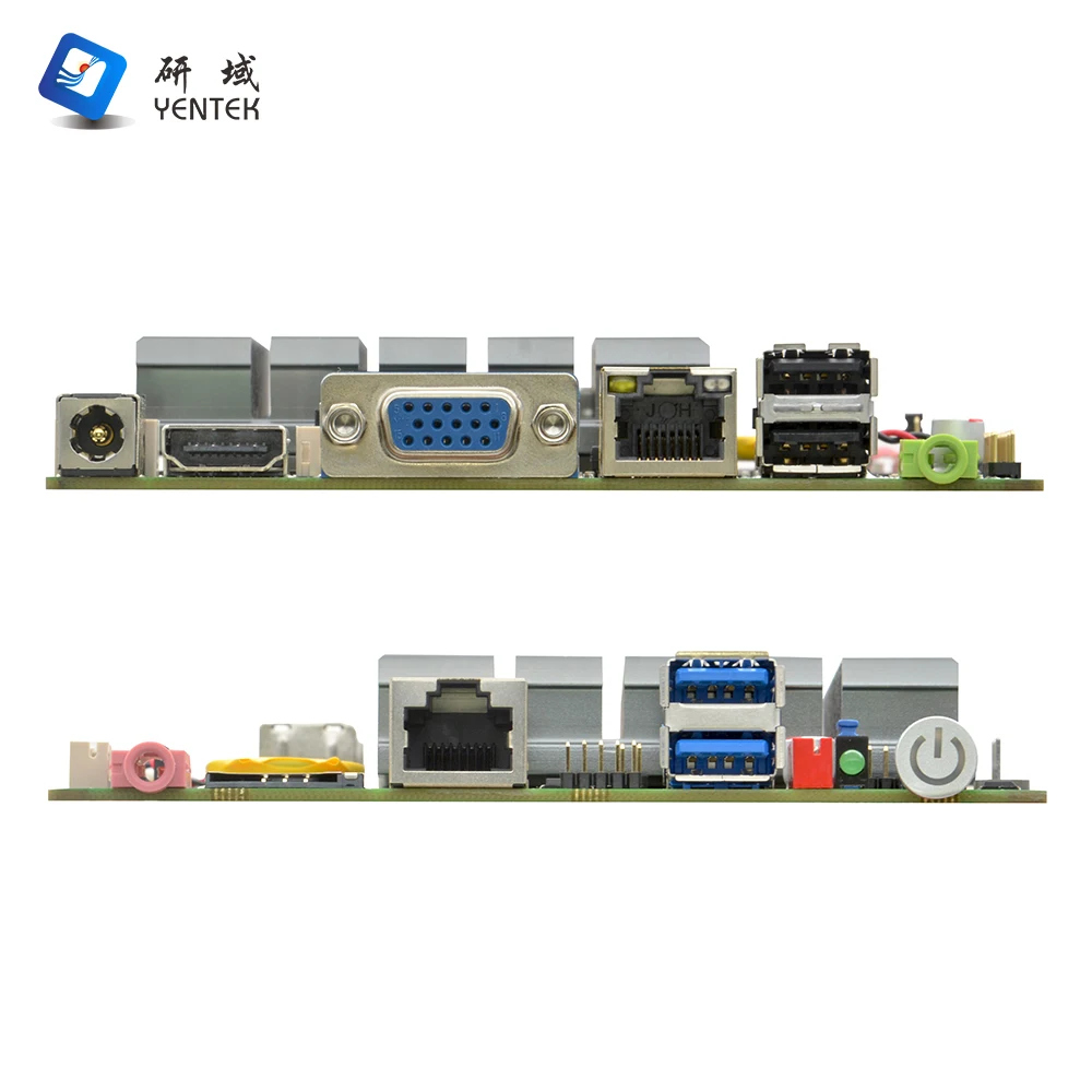 Scheda madre con processore X86 J4125 DDR4 HD VGA LVDS 2 LAN 2 COM 6 USB Pos Ops Fanless Nano Itx Scheda madre industriale