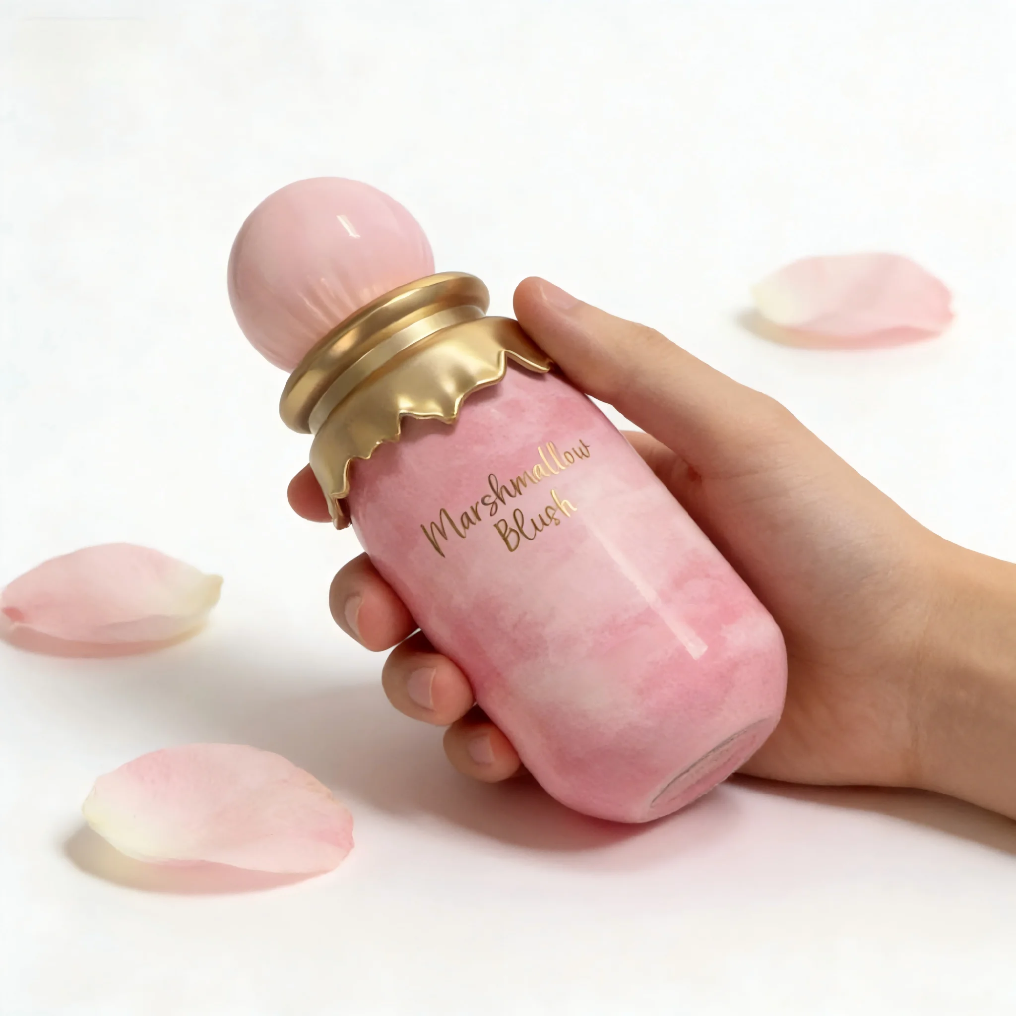 Perfume para Mujer Marshmallow Blush - Notas Cremosas y Suaves de Frutos Rojos, Regalo Ideal para Amantes de los Dulces