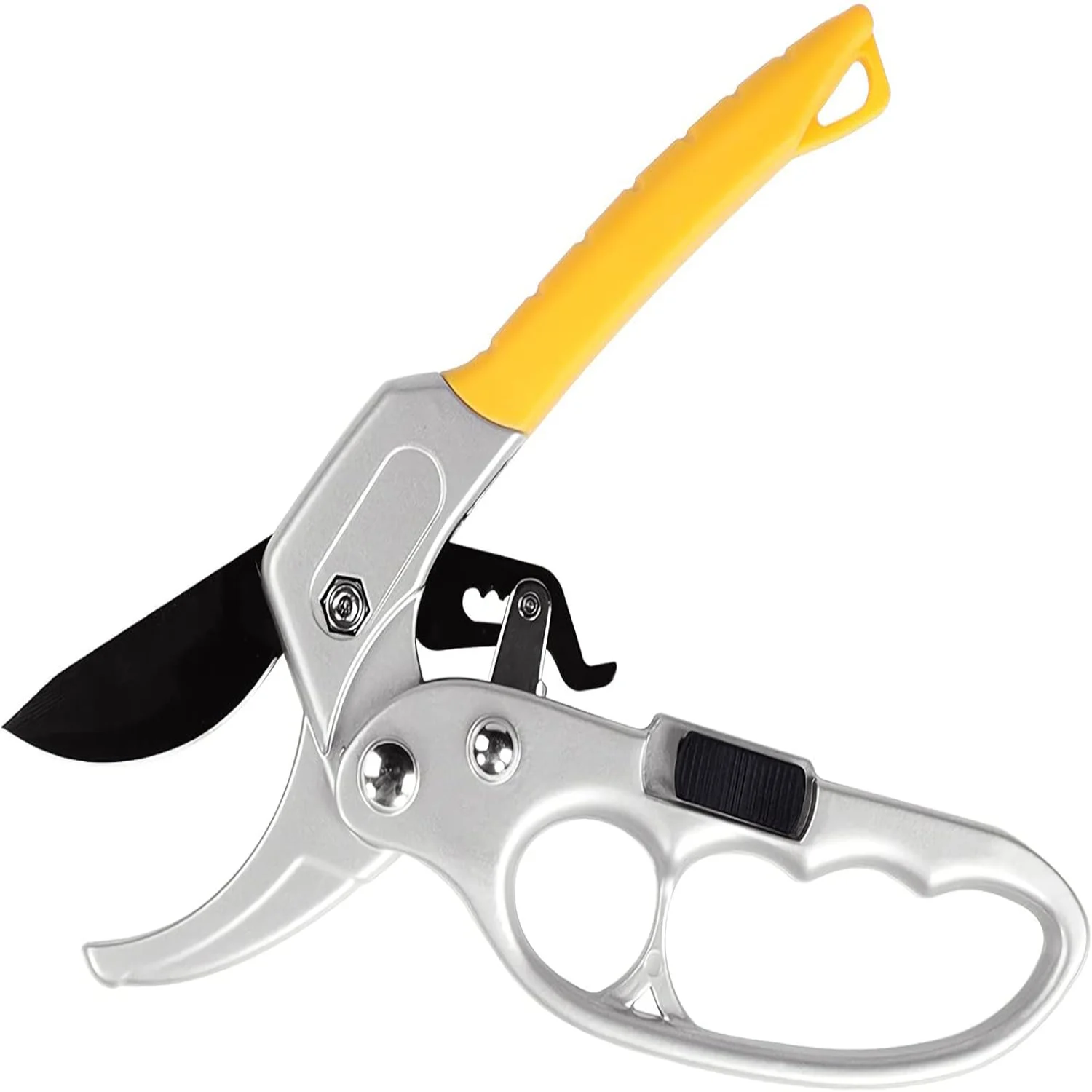 Pruning Scissors Garden Plant Clippers - Trimming Rose Pruners Hand Tool - Reinforced Design Handle Garden Shears