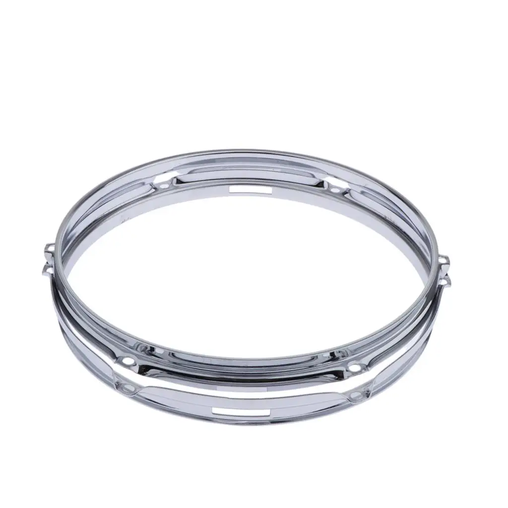 

2 шт. сменные обручи для малого барабана Tom 12 дюймов из цинкового сплава 1,5 мм DIY