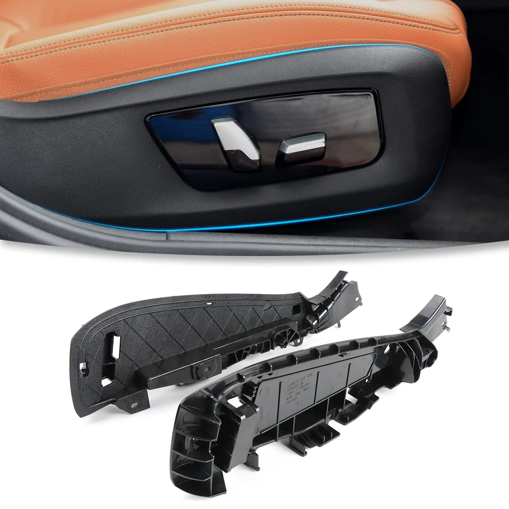 ل BMW 5 7 سلسلة 520 730 X5 X6 اكسسوارات السيارات 52107317458 52107317459 سيارة الجبهة اليسرى مقعد الجانب قوس غطاء بلاستيكي أجزاء #3