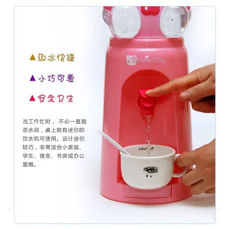 Sanrio Hello Kitty Water Dispenser Toy Cartoon Pikachu My Melody Play House Toys for Children Game Cute Sweet Drink Kitchen Toys