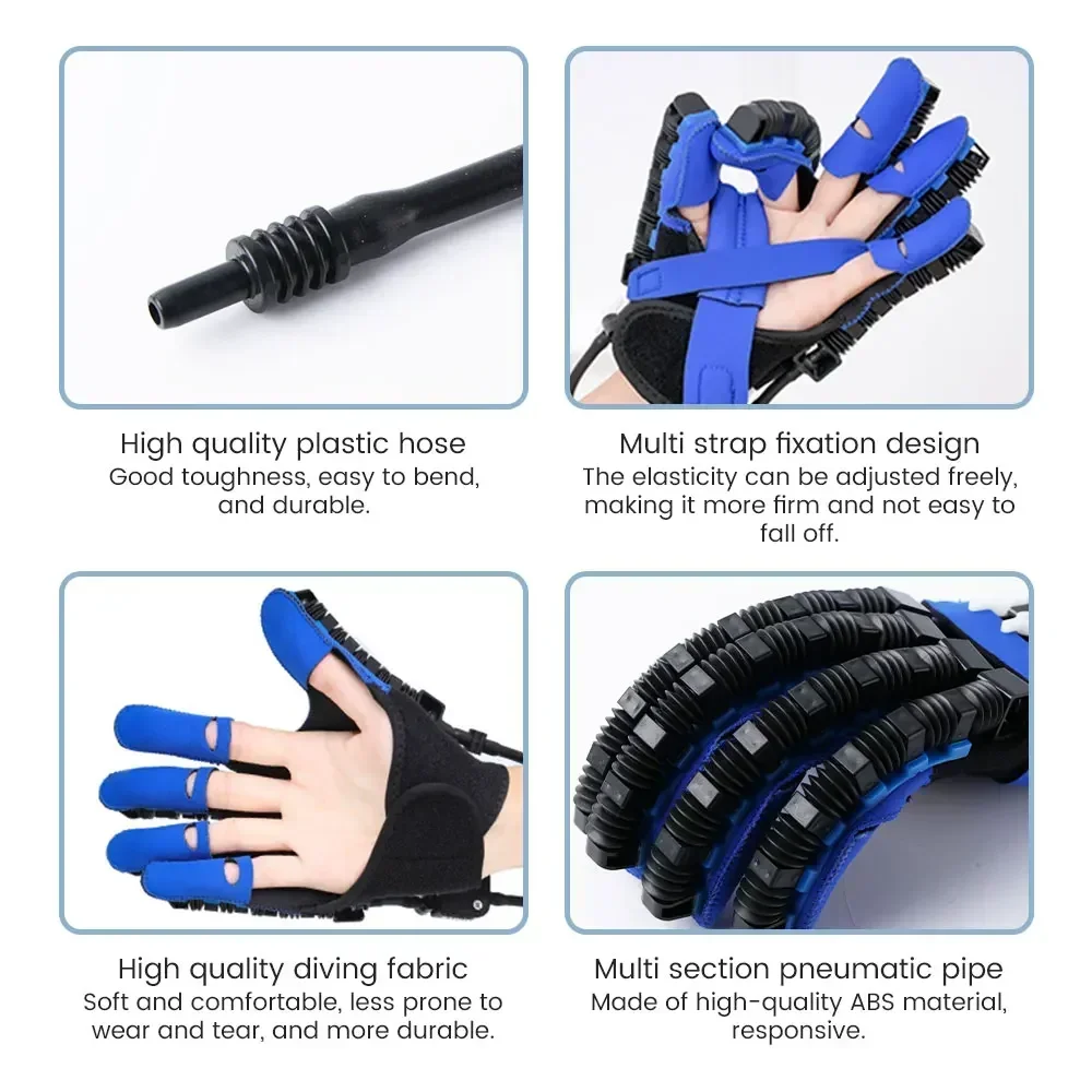 Stroke Hemiplegia Rehabilitation Robot Gloves Finger Trainer for Hand Training Hand Function Recovery Hand Rehabilitation Device