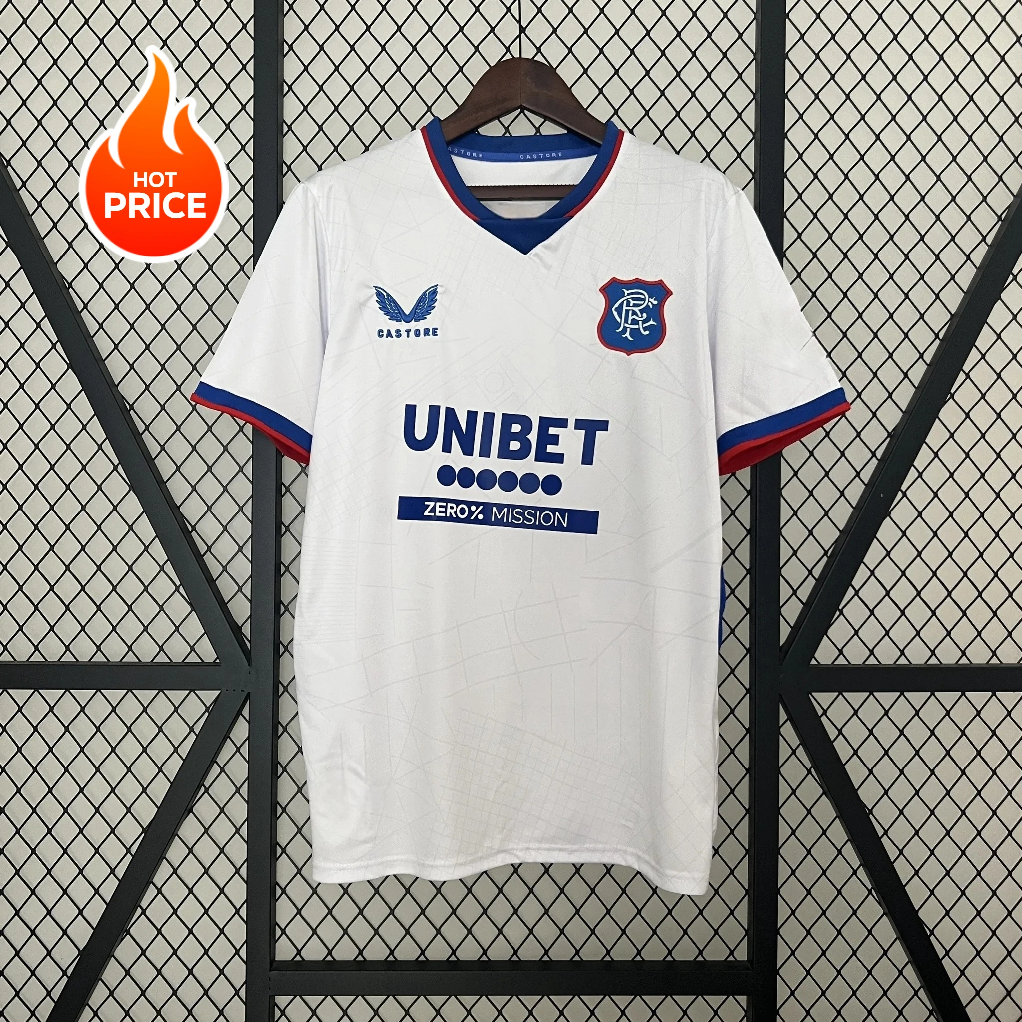 

Футболка Glasgow Rangers The Scottish Premier League, быстросохнущая, дышащая, размер S - 5XL, 100-160