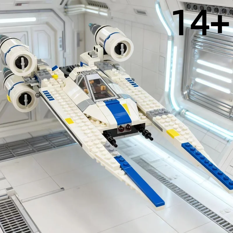 MOC 75399 Jyn's Ship Rogue One Premium سفينة الفضاء اللبنات الطوب خطة النجوم 594 قطعة لعب الاطفال هدايا عيد الميلاد