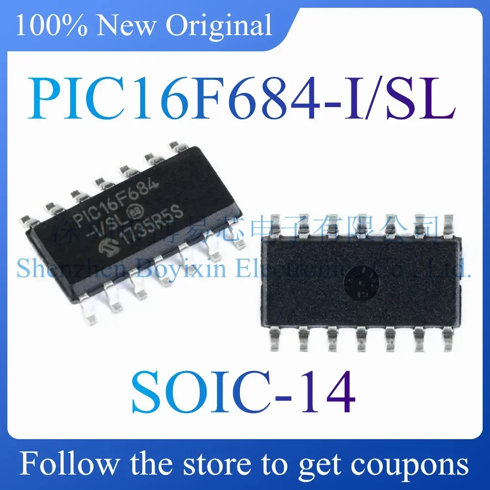 NEW PIC16F684-I/SL Original genuine SOIC-14