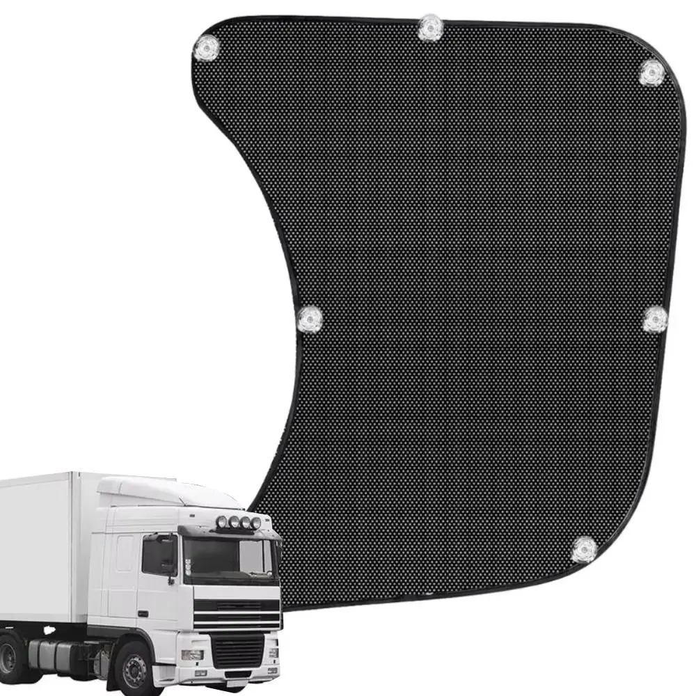 Heat Reduction Side Window Sun Shade Universal UV Protection Semi-Truck Window Covers with Suction Cup Protection