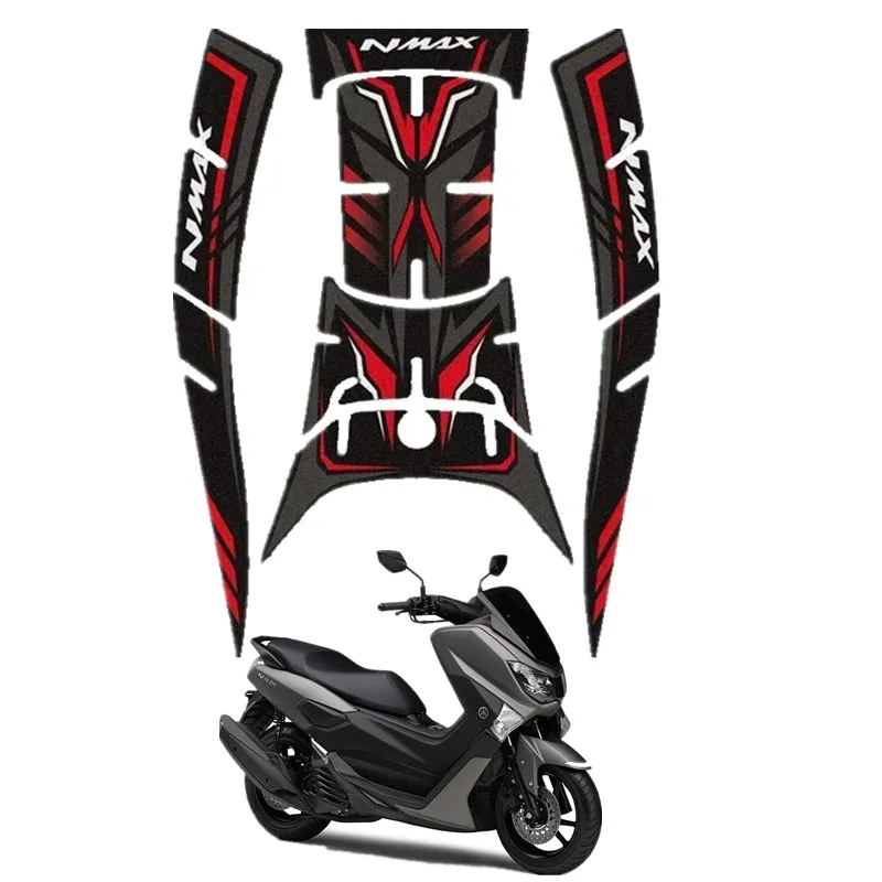 For NMAX155 2020 Motorcycle Tank Pad Protector 3D Gel Sticker Decal - 1