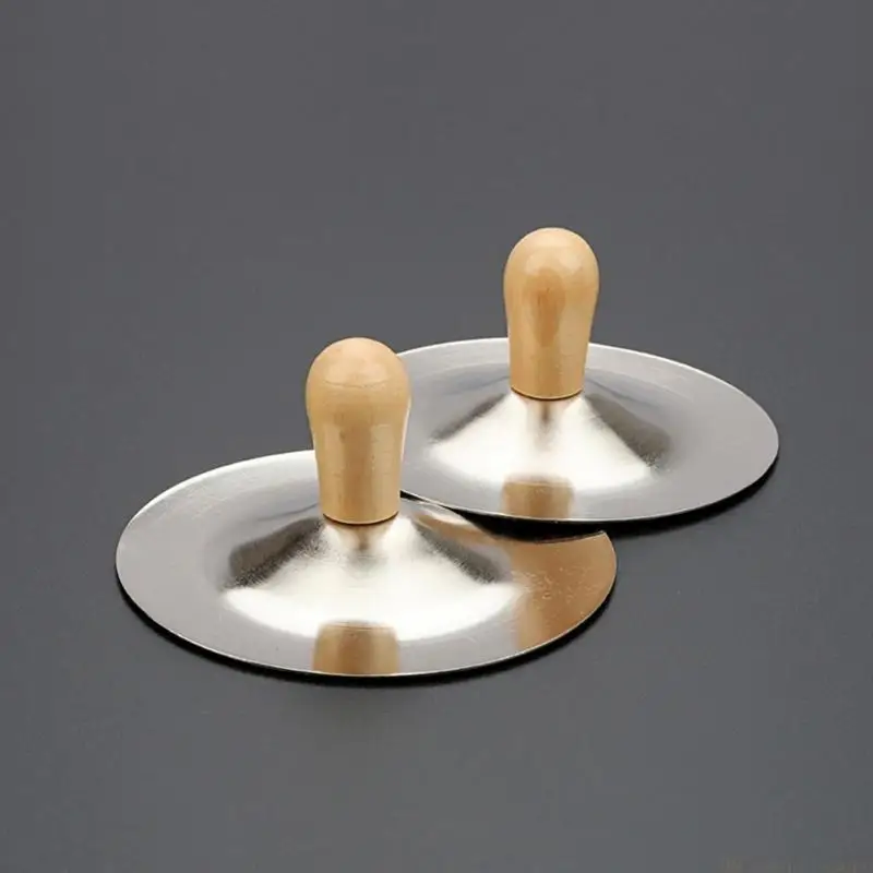 31BE Finger Cymbals Portable Belly Dancing Cymbals Mini Marchings Cymbals Durable