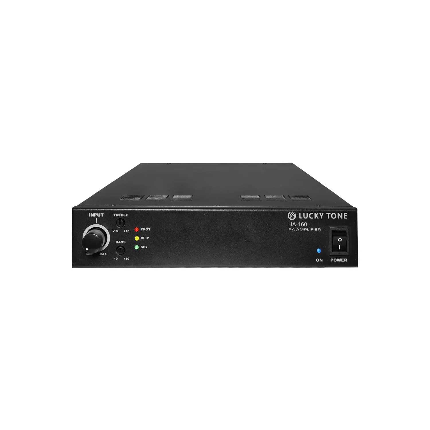 Lucky Tone/OEM HA-1250/2250 1/2-Channel 250W Mixer Amplifier PA System Broadcast System Home Conference Commercial Use 5-Year