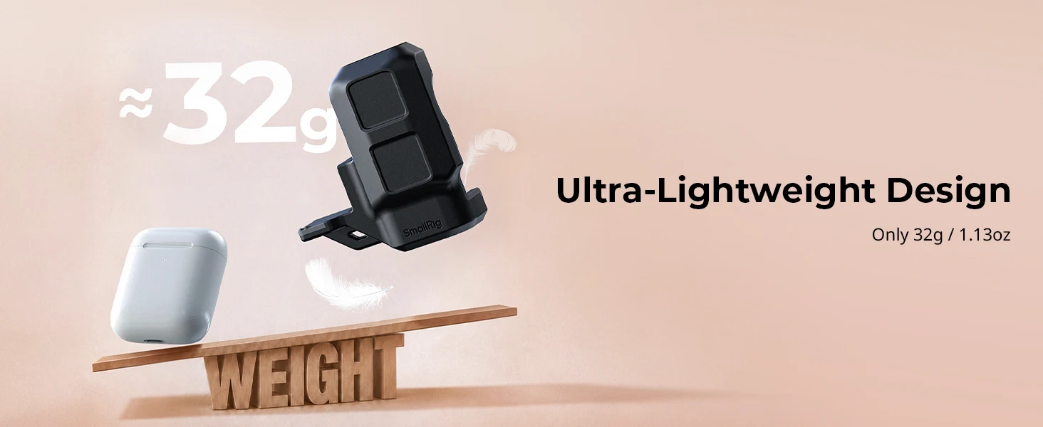 SmallRig Gimbal-Positionierungsklemme für DJI Osmo Pocket 4P mit Bildschirmschutz -6583 – Detail 3