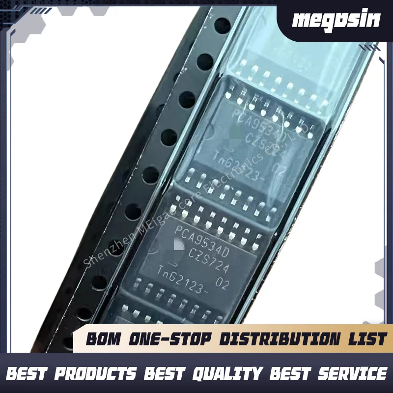 1~5pcs/lot PCA9534 PCA9534D SOP-16 Expander chip