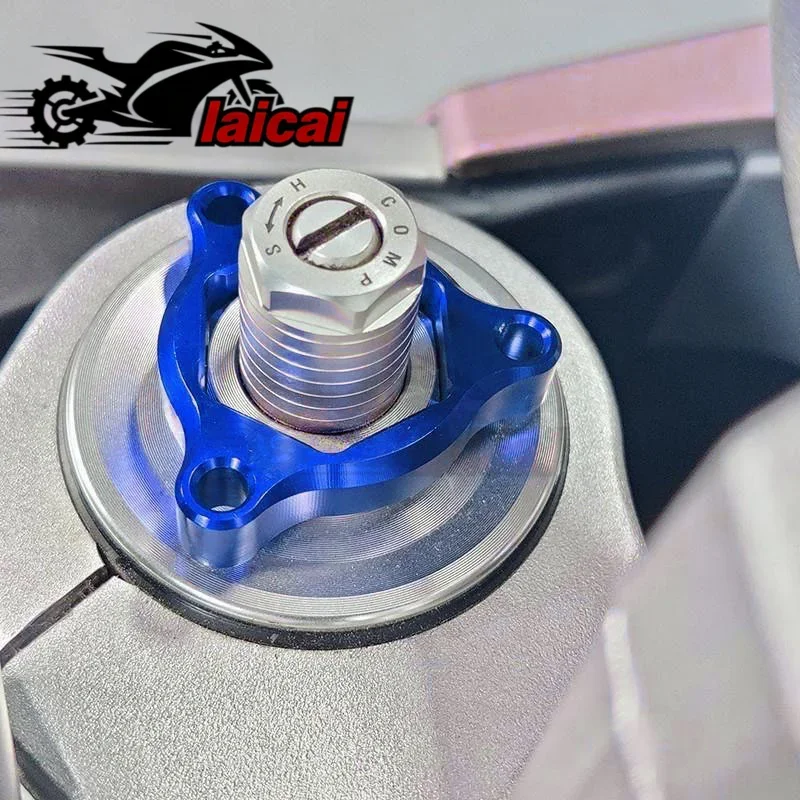 Fit For 14mm ZX6R ZX 6R 10R 14R ZX10R ZX14R ZX636R ZX6RR ZX1400 ZZR1400 Motorcycle Suspension Fork Preload Adjusters