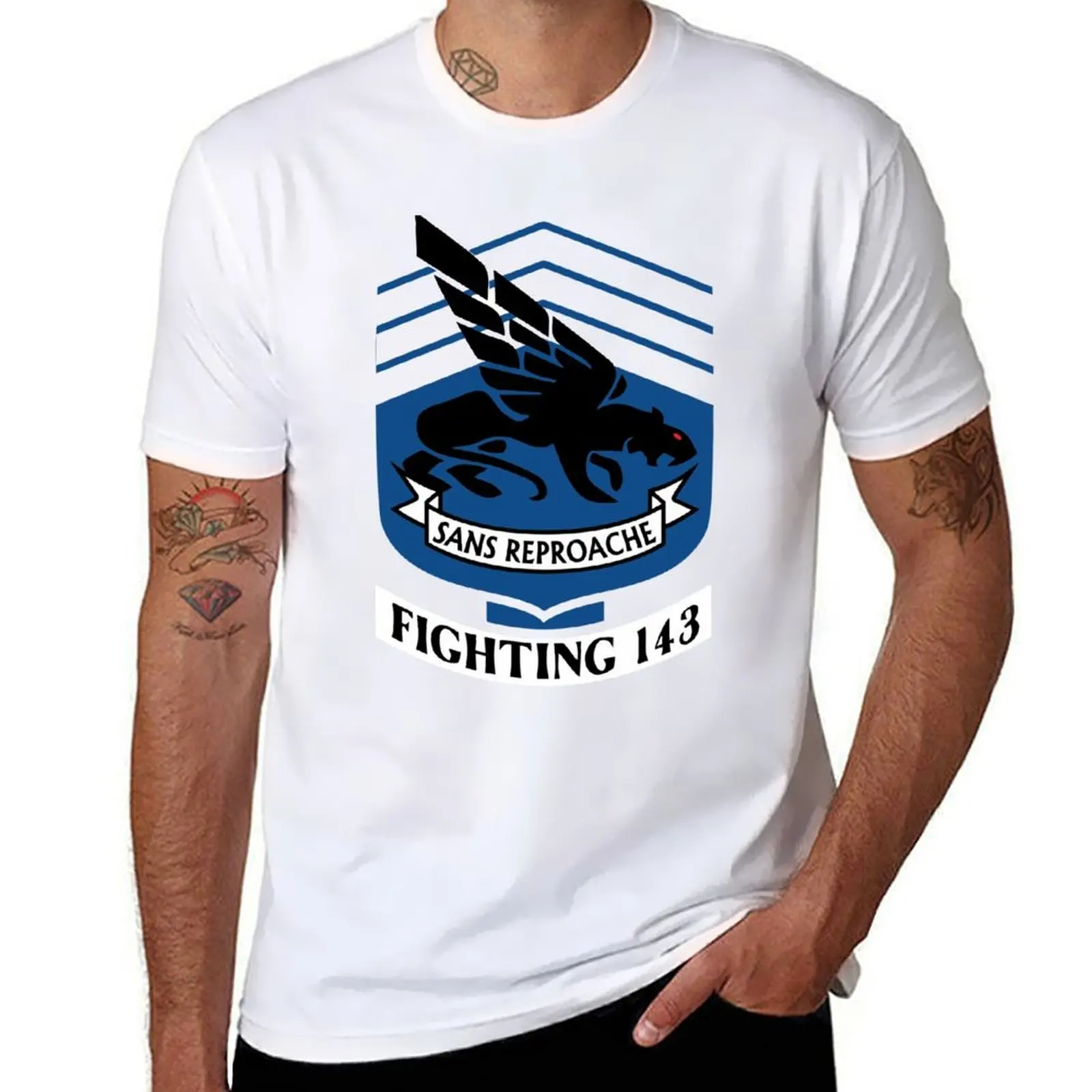 

Model 84 - VFA-143 - Pukin Dogs T-Shirt t shirts with prints cotton t shirts man 100%