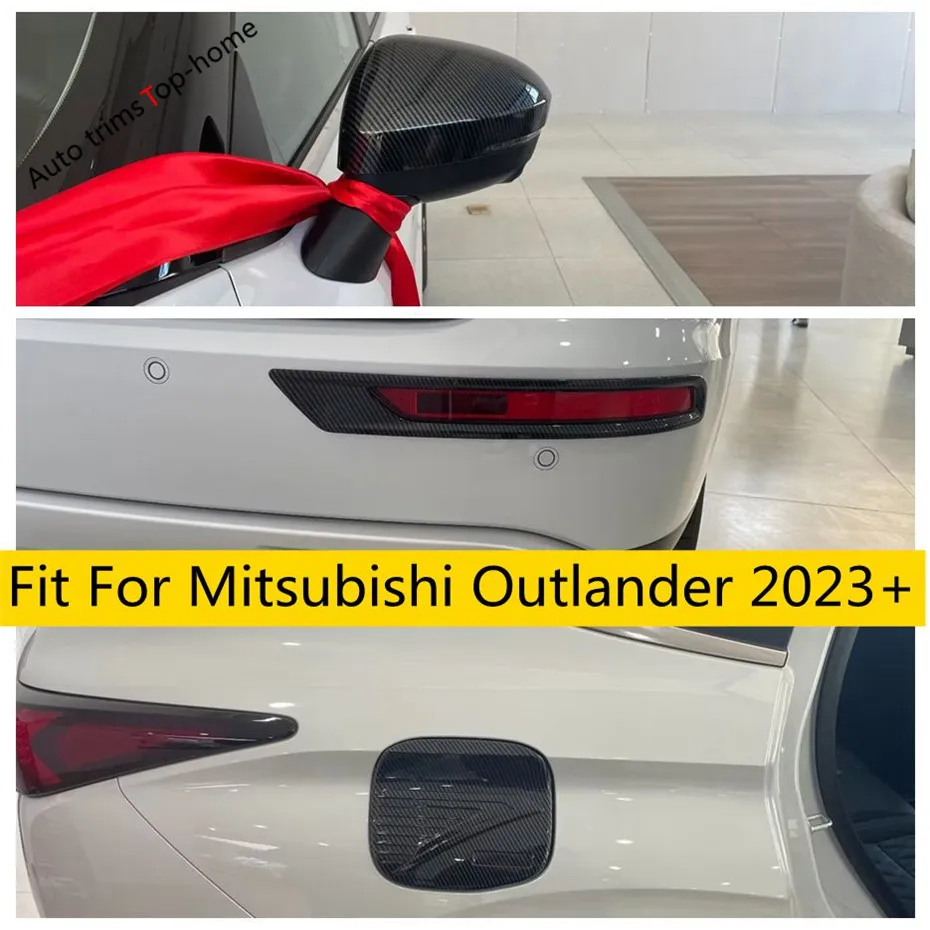 

Rearview Mirror Rear Bumper Fog Light Lamp Oil Gas Tank Cap Cover Trim Fit For Mitsubishi Outlander 2023 2024 Car Accessories