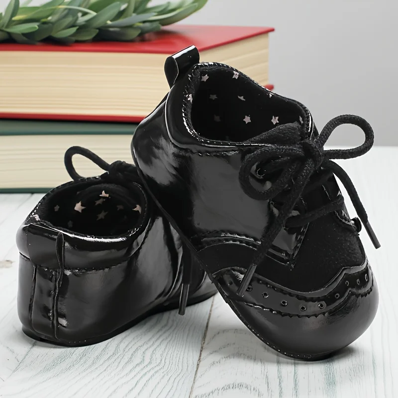 

Spring and Autumn British Baby Leather Shoes New Soft soled Baby Shoes Learning Shoes Baby Shoes