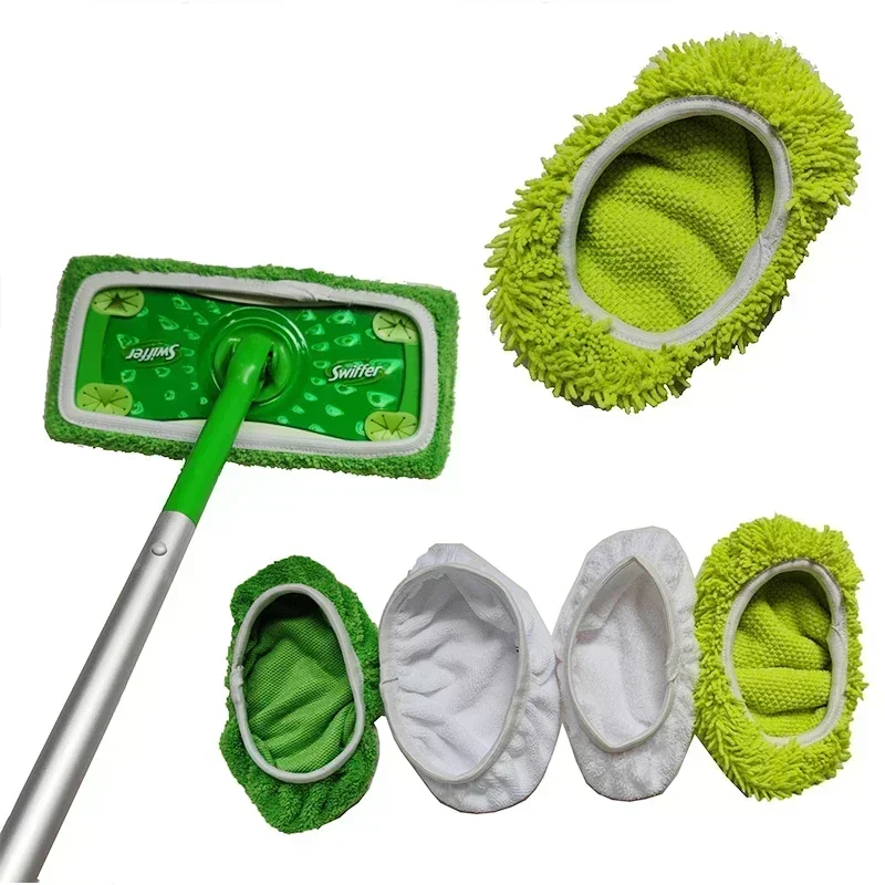 Microfiber Mop Cloth Absorbent Sponge Replacement Reusable Suitable for Flat Mop Household Accessories Bathroom Adapt to Swiffer