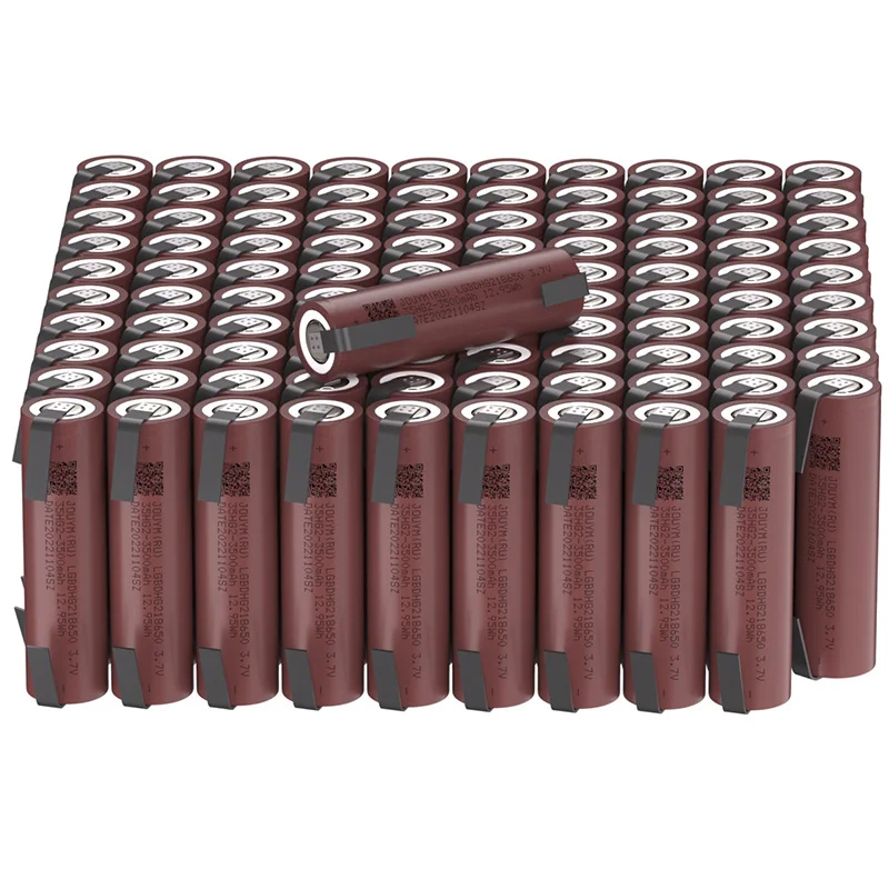 JOUYM-batería 18650 hg2 3500mAh 3,7 V, célula de potencia de descarga de alta corriente 30A