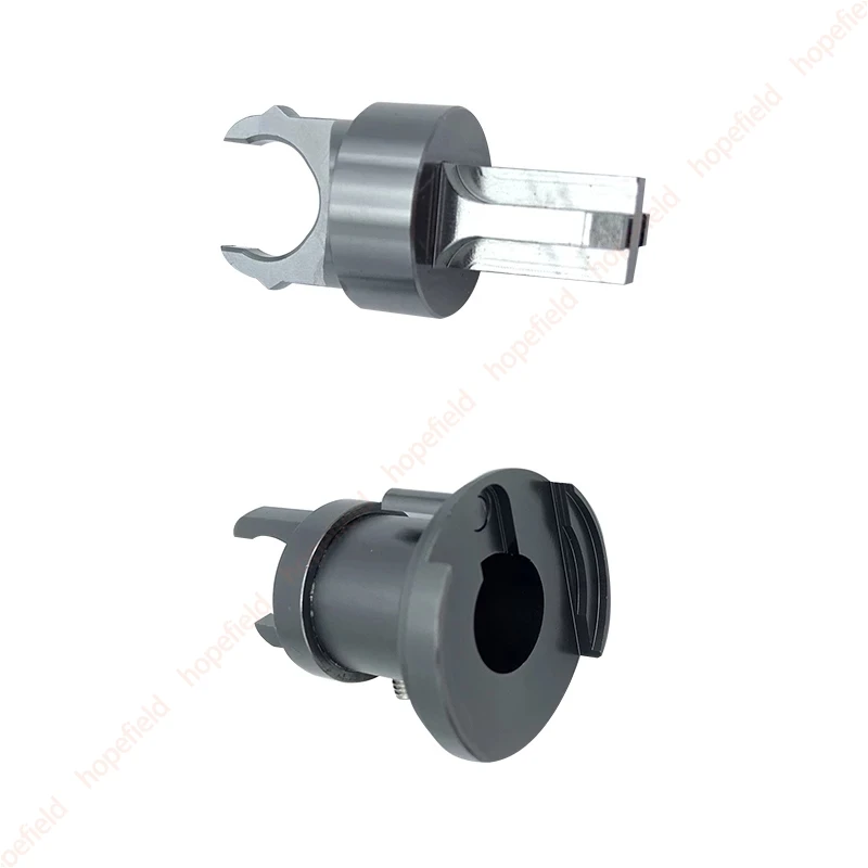 Aluminiowy zestaw naprawczy blokady maski silnika Zatrzask maski samochodowej Przedni grill Łącznik drążka kierowniczego Do Ford Focus 2 MK2 C-MAX 2003 — zdjęcie 5