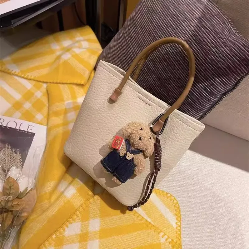 

Women's Bag Premium Sense Large Capacity Handheld Vegetable Basket Bucket Bag 2025 New Popular Fashion Tote Crossbody Bag