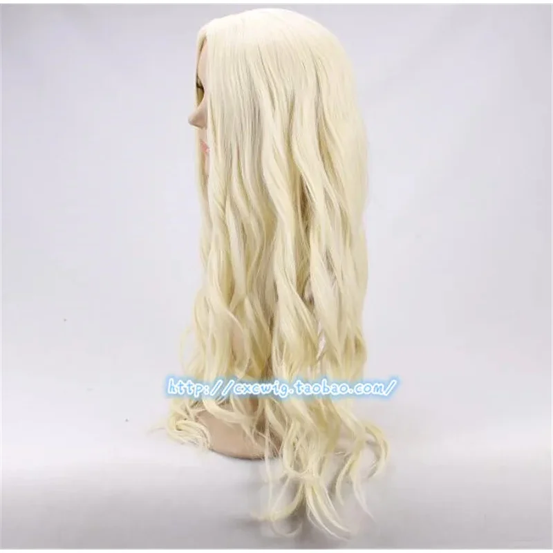 2025 годiyi Япония Аниме Клейморе Тереза 75 см бежевые термостойкие синтетические волосы косплей + шапочка для парика