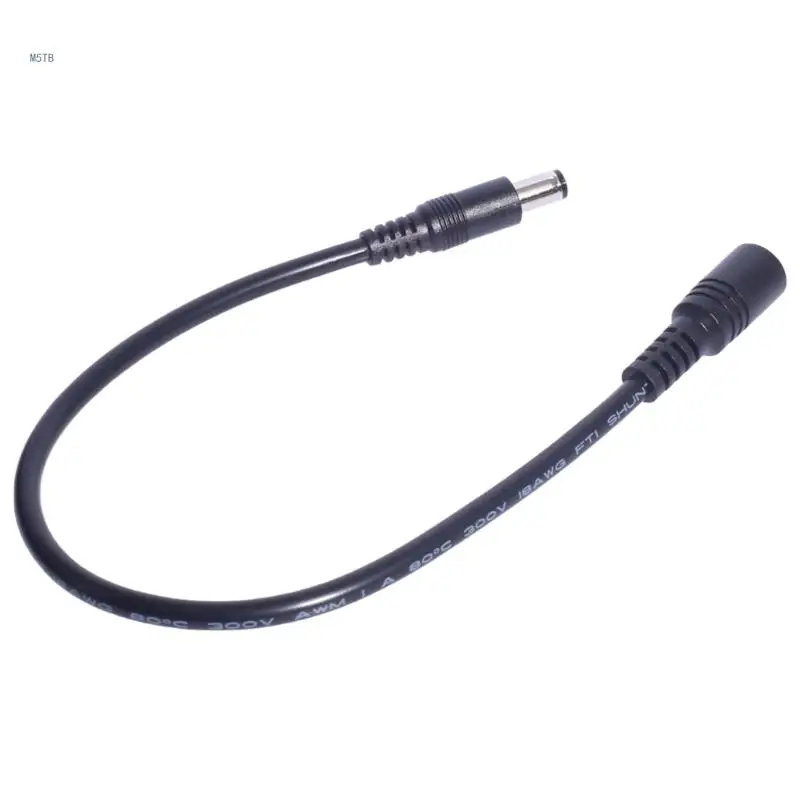 11.8inch Thickened 6.3x3.0mm Male to Female Power Adapter Cable Laptop Charging Wire DC6330 Extension Cord 30cm Length Dropship