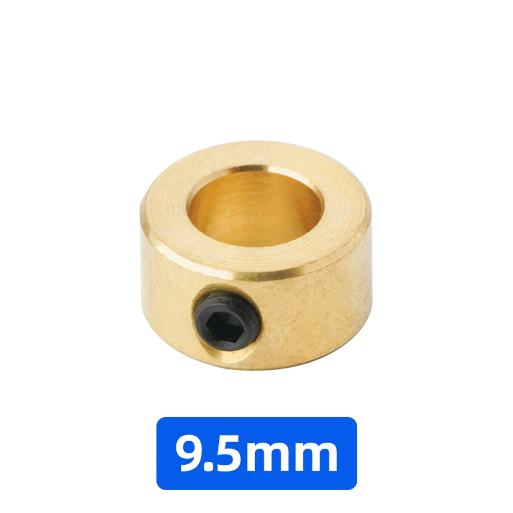1pcs 6/8/9/9.5/10mm Wood Drill Bit Locator Stop Ring Drill Limiter Brass Depth Stop Collars Positioner Woodworking Tools