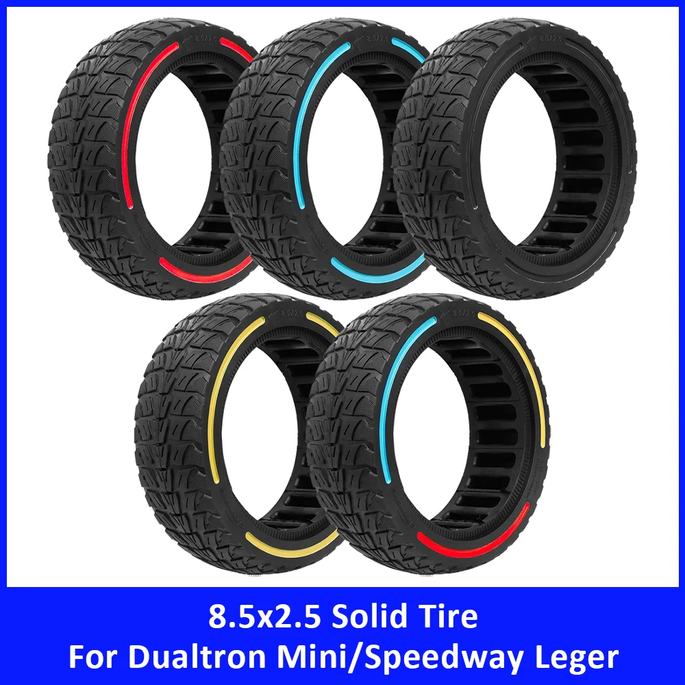 8.5Inch Solid Tire for Dualtron Mini for Speedway Leger 8.5x2.5 Tubeless Off-road Tyre Electric Scooter Replacement Parts
