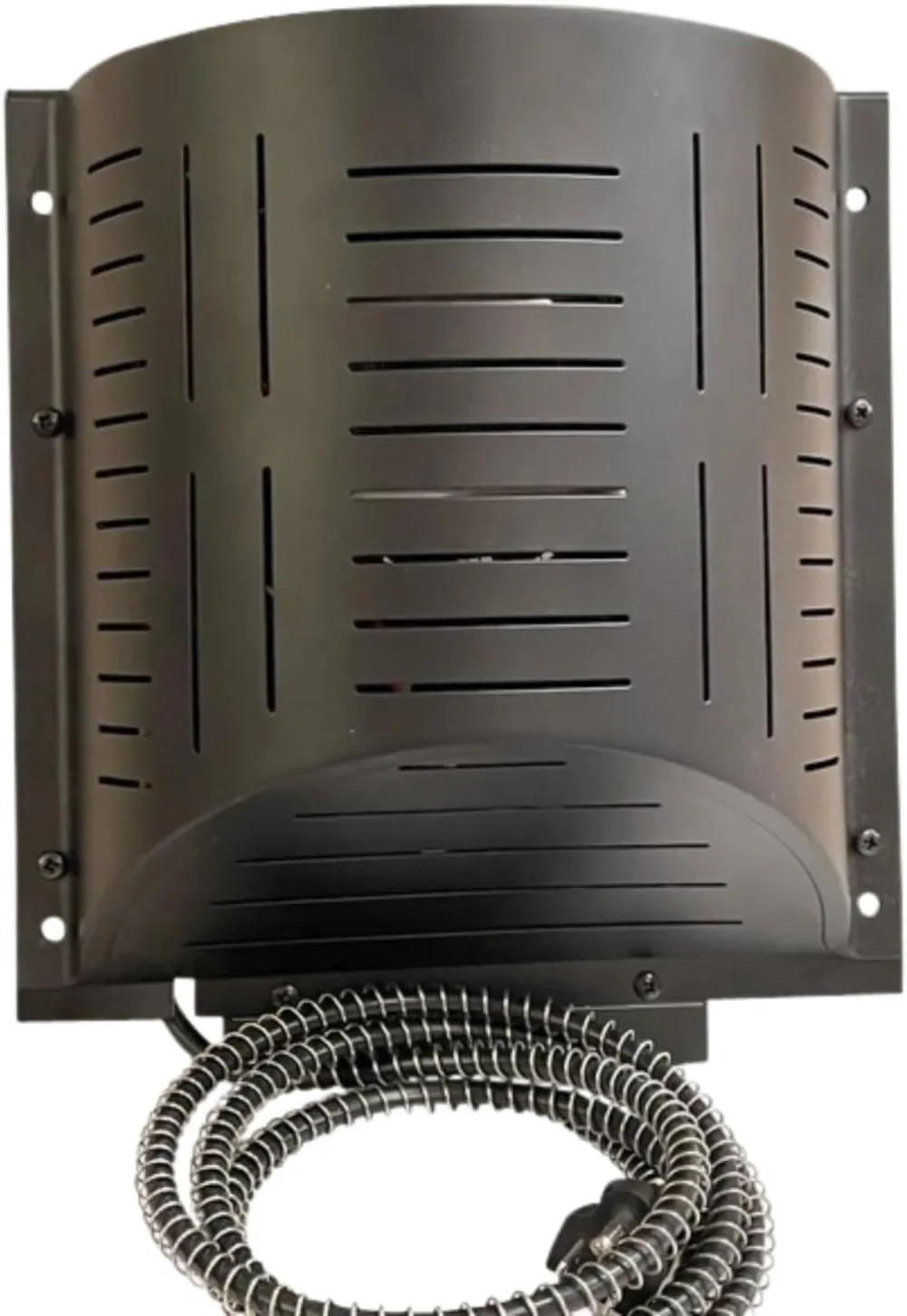 

300W Pet Heater with Chew Resistant Cord & Thermostat Control - Safe Dry Heat for Dog Houses Up to 75 Cubic Feet