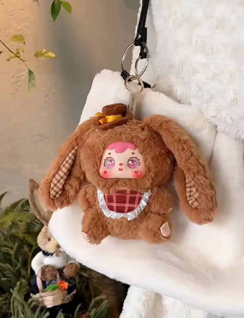 

Three Little Hairs Samuel Little Rabbit Family Series, кукла в слепой коробке, милый кулон, подарок для девочек