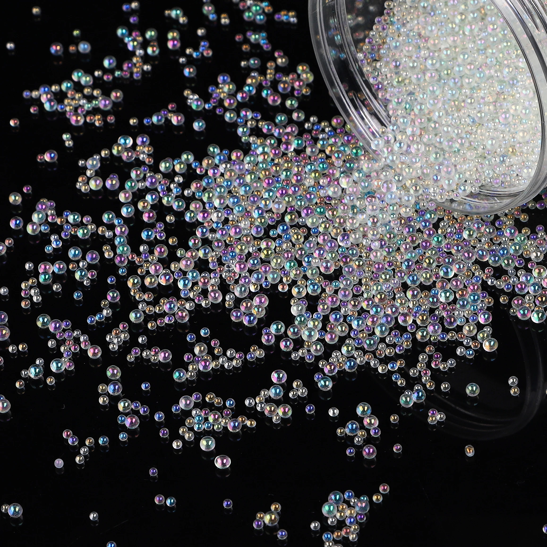 Mini Bubble Ball Beads, 10-20g for DIY Crafting