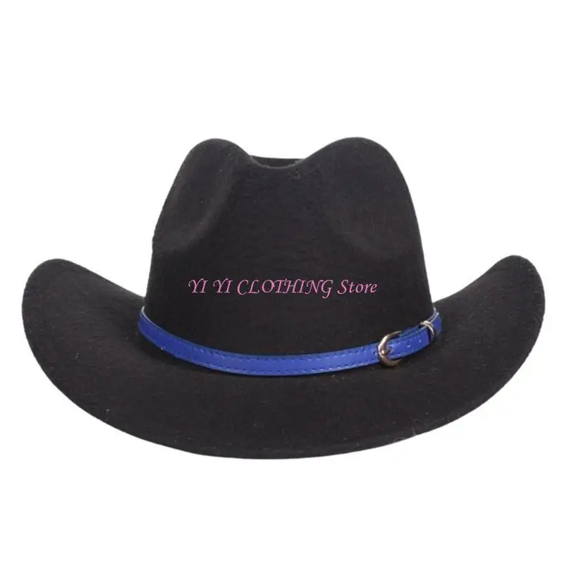 

N5KF Ethnic Western Hat Belts for DIY Cowboy Hat Decoration for Straw Felt and Fedoras Hats Replacement