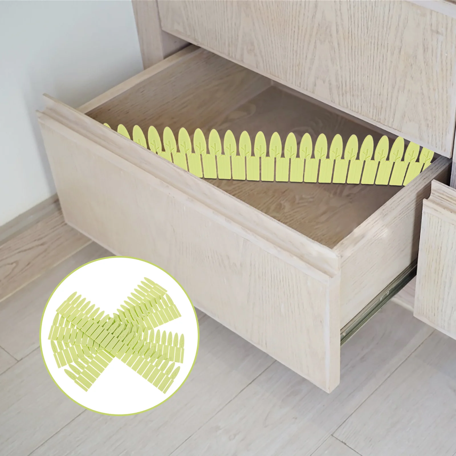 

4 Pcs Modular Drawer Divider Travel Partitions Plastic Adjustable Inserts Desk Dividers