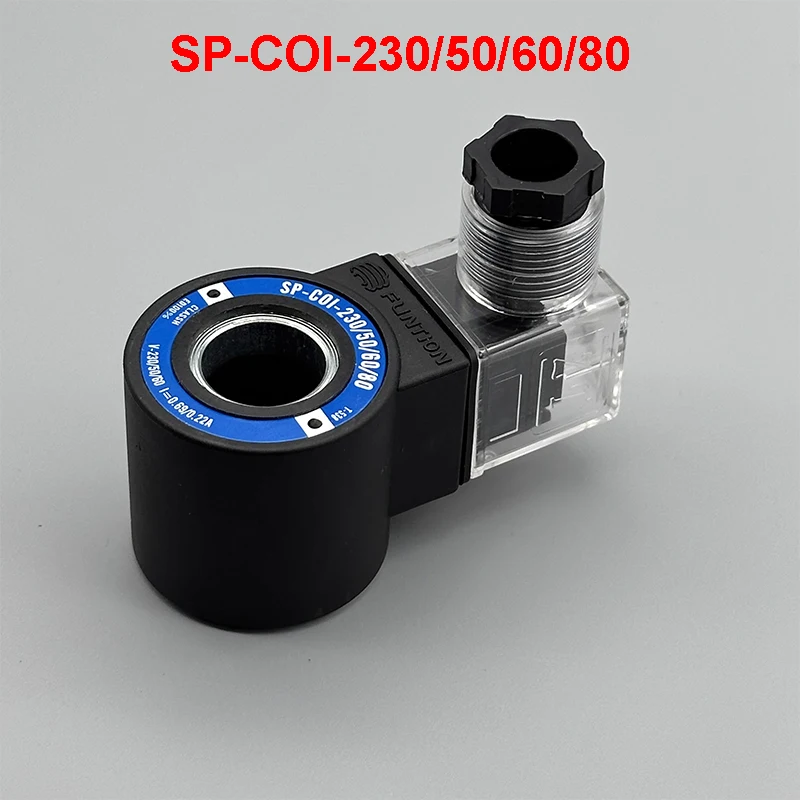 ATOS Solenoid Valve Coil SP-COU-24DC/80 SP-COU-12DC/80 Inner Diameter 18mm High 39mm SP-COI-230/50/60/80 SP-COI-110/50/60/80