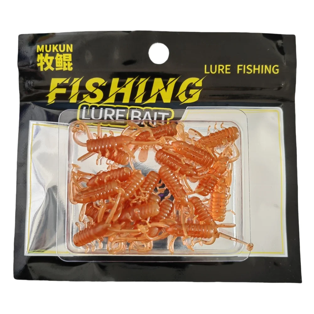 MUKUN 30 мм микро червь мягкая – обзор и цена Fishing Lure Swimbait