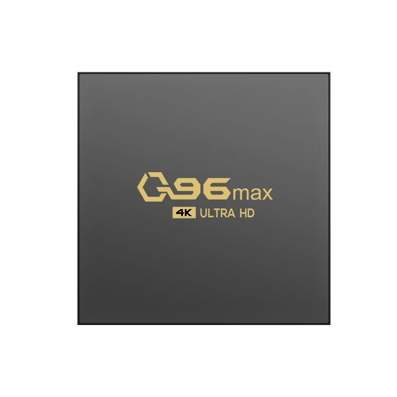 Genuine Q96 MAX Caixa de TV inteligente, Android 11, Amlogic S905, Quad Core, 2.4G, Wi-Fi, 4K, HD Set Top Box, Media Player, H.265, 8G, 128G