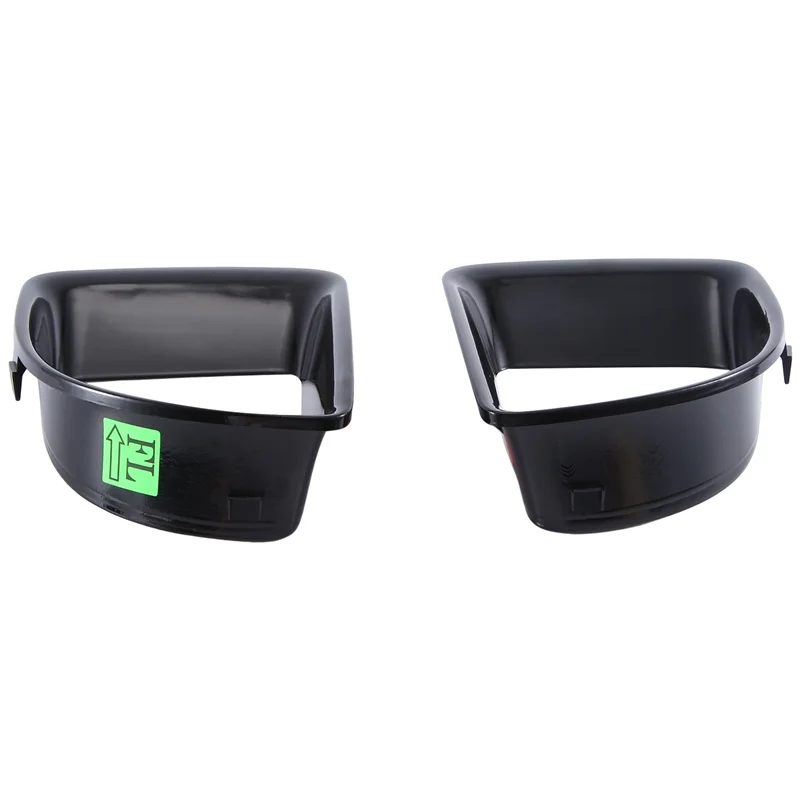 

VC-Innovative-For BMW MINI R55 R56 R57 R58 R59 JCW S Car Front Air Duct Frame Black 1Pair Set 51117255117 51117255118 Replacemen